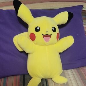 Pokemon Pikachu Yellow and Black Plush Toy